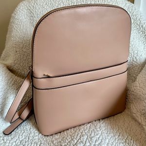 Leather backpack